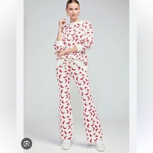 WILDFOX Couture Santa Baby Hat Joggers Size Small NWT